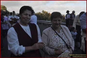 La Gavia ofrenda a María Auxiliadora (Foto TF)